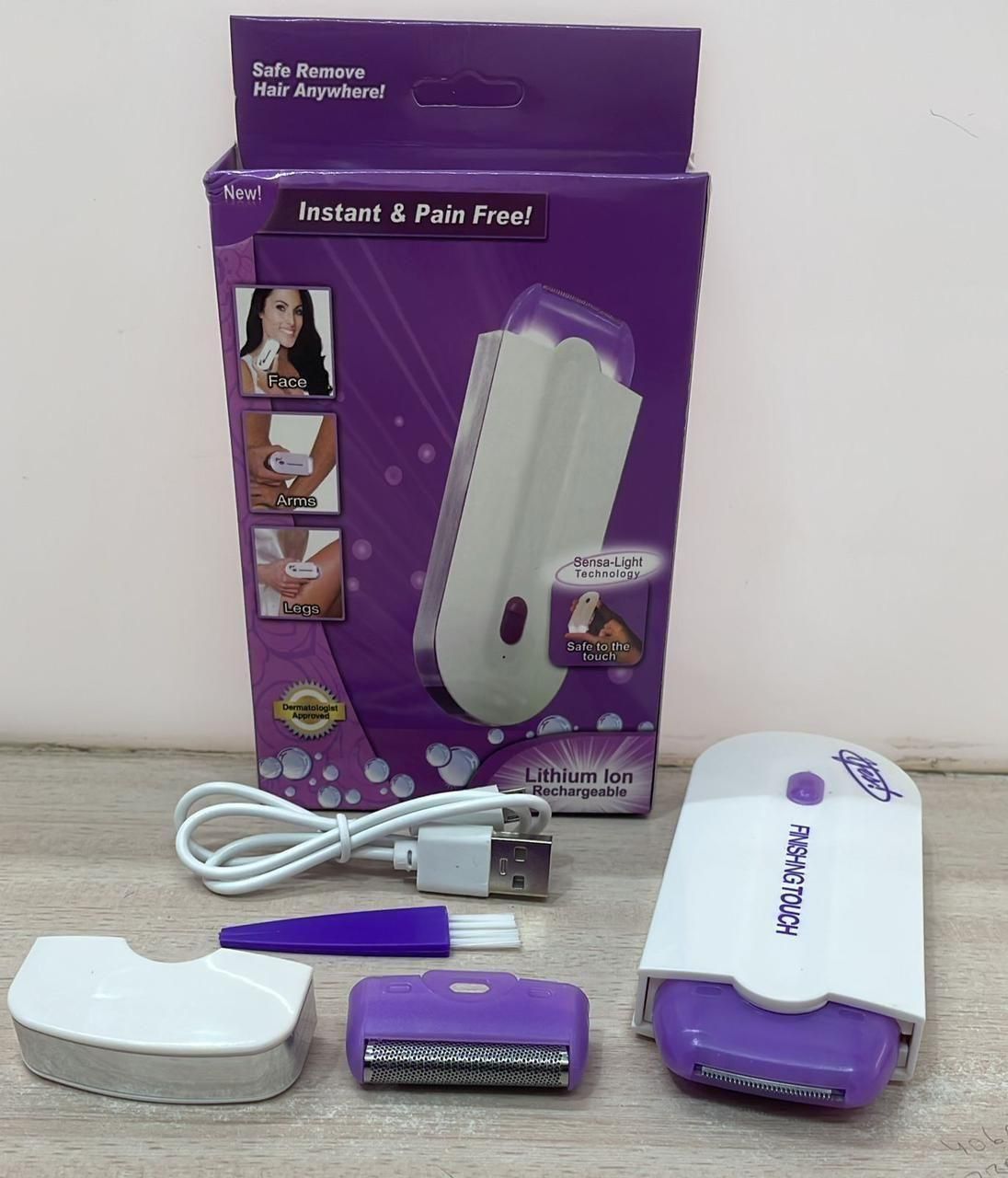 Painless Facial & Body Hair Trimmer – Smooth Skin in Seconds