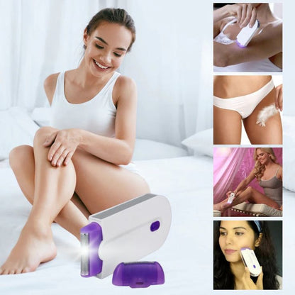 Painless Facial & Body Hair Trimmer – Smooth Skin in Seconds